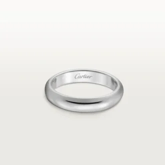 Snubní prsten 1895 – platina – Cartier