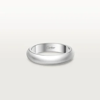 Snubní prsten 1895 – platina – Cartier