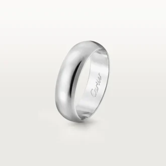Snubní prsten 1895 – platina – Cartier