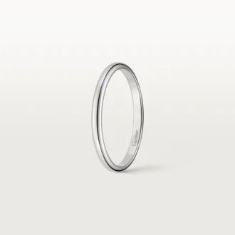 Snubní prsten 1895 – platina – Cartier