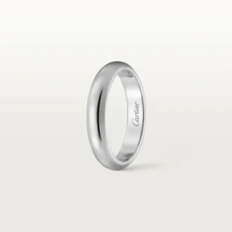 Snubní prsten 1895 – platina – Cartier