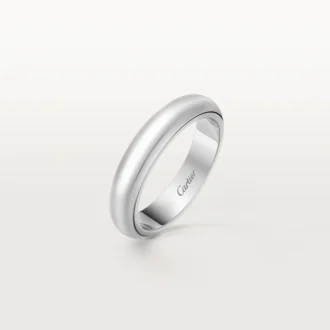 Snubní prsten 1895 – platina – Cartier