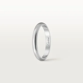 Snubní prsten 1895 – platina – Cartier