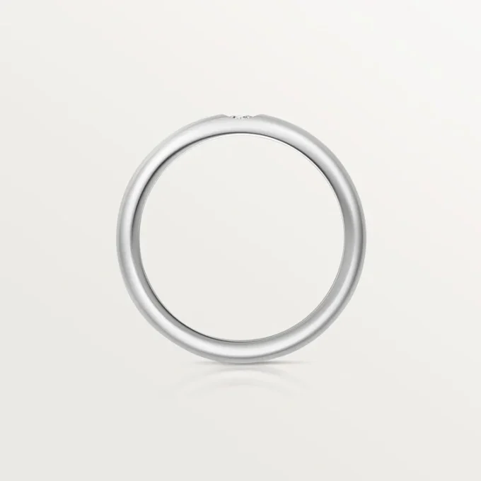 Snubní prsten 1895 – platina, diamant – Cartier