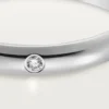 Snubní prsten 1895 – platina, diamant – Cartier