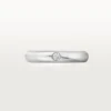 Snubní prsten 1895 – platina, diamant – Cartier