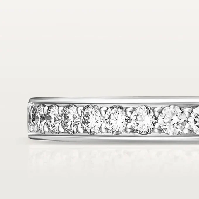 Snubní prsten 1895 – platina, diamanty – Cartier