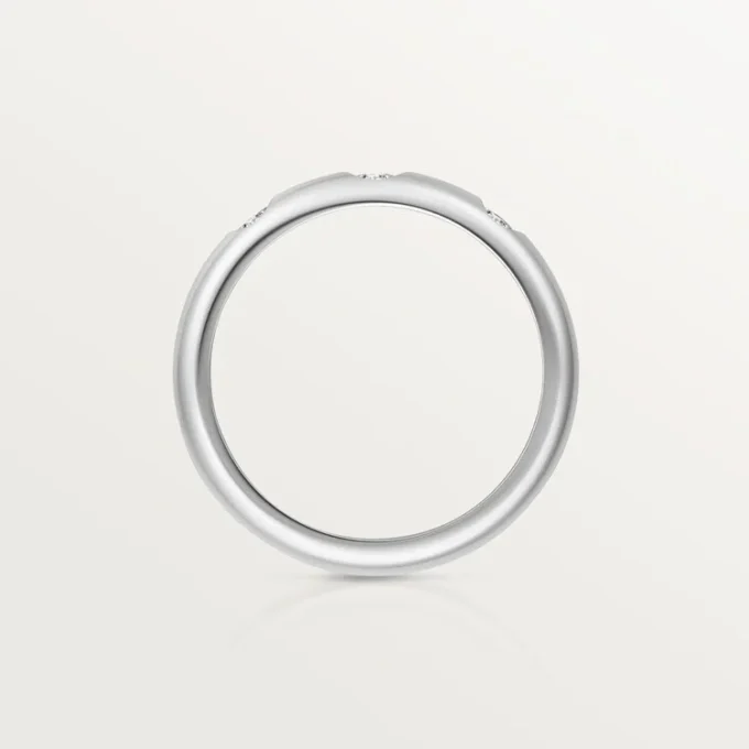 Snubní prsten 1895 – platina, diamanty – Cartier