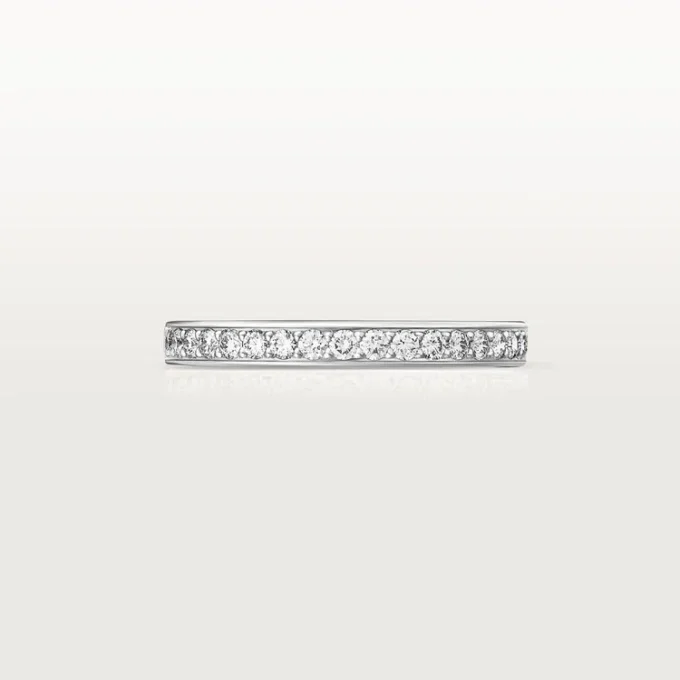 Snubní prsten 1895 – platina, diamanty – Cartier