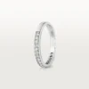 Snubní prsten 1895 – platina, diamanty – Cartier