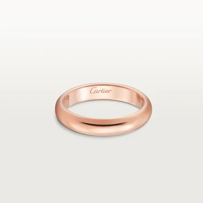 Snubní prsten 1895 – růžové zlato – Cartier