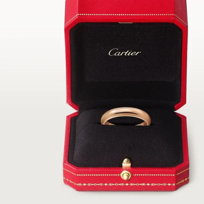 Snubní prsten 1895 – růžové zlato – Cartier