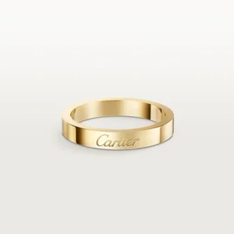 Snubní prsten C De Cartier, šířka 3 mm