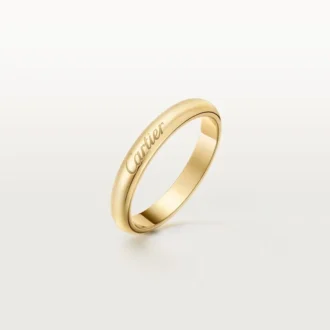 Snubní prsten C De Cartier, šířka 3 mm