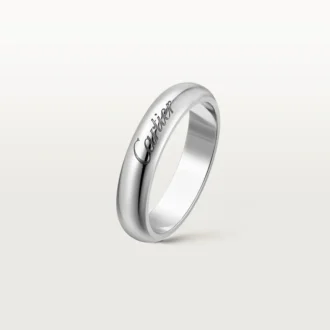 Snubní prsten C De Cartier, šířka 4 mm