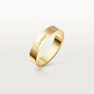 Snubní prsten C De Cartier, šířka 4 mm