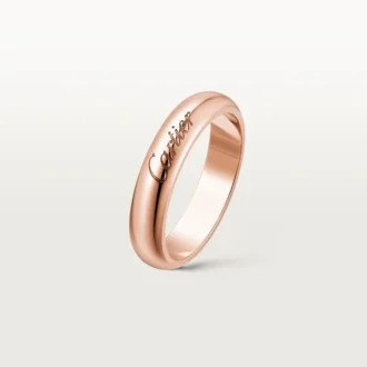 Snubní prsten C De Cartier, šířka 4 mm