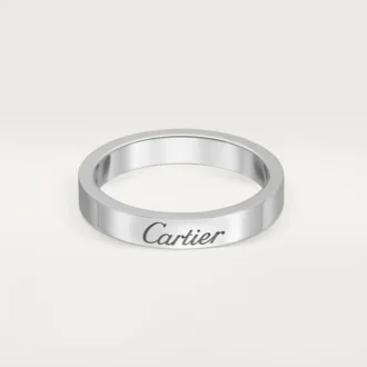 Snubní prsten C De Cartier – platina – Cartier
