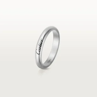 Snubní prsten C De Cartier – platina – Cartier