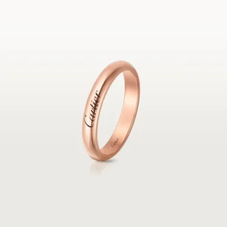 Snubní prsten C De Cartier – růžové zlato – Cartier