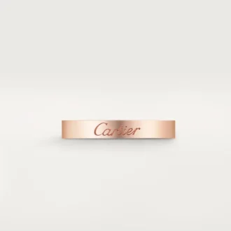 Snubní prsten C De Cartier – růžové zlato – Cartier