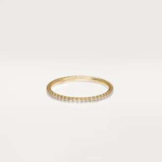 Snubní prsten Etincelle De Cartier – žluté zlato, diamanty – Cartier
