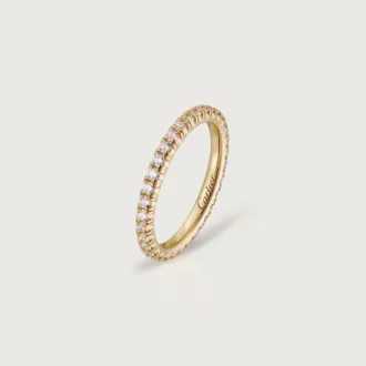 Snubní prsten Etincelle De Cartier – žluté zlato, diamanty – Cartier