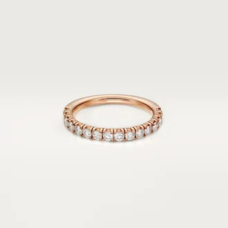 Snubní prsten Etincelle De Cartier – růžové zlato, diamanty – Cartier