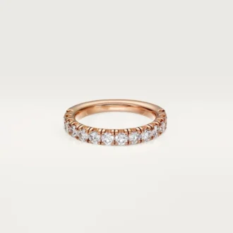 Snubní prsten Etincelle De Cartier – růžové zlato, diamanty – Cartier