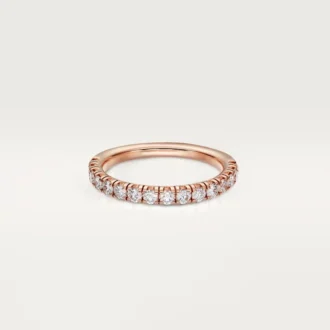 Snubní prsten Etincelle De Cartier – růžové zlato, diamanty – Cartier