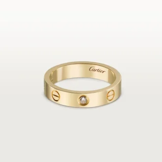 Snubní prsten Love, 1 diamant – žluté zlato, diamant – Cartier