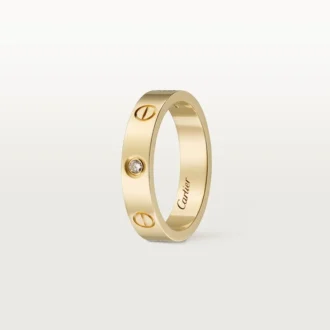 Snubní prsten Love, 1 diamant – žluté zlato, diamant – Cartier