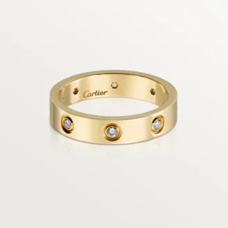 Snubní prsten Love, 8 diamantů – žluté zlato, diamanty – Cartier