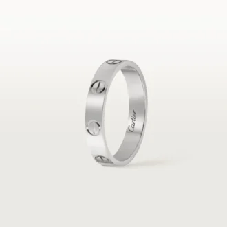 Snubní prsten Love – bílé zlato – Cartier