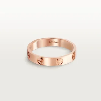 Snubní prsten Love – růžové zlato – Cartier