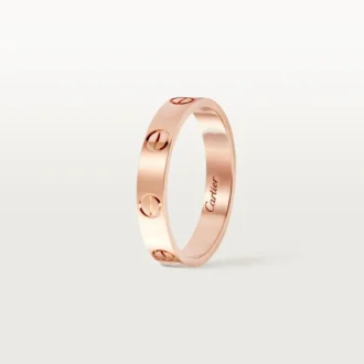 Snubní prsten Love – růžové zlato – Cartier