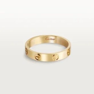 Snubní prsten Love ze žlutého zlata, malý model | Cartier Us
