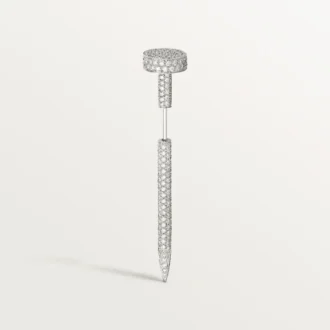 Spona na kravatu Juste Un Clou – bílé zlato a diamanty – Cartier